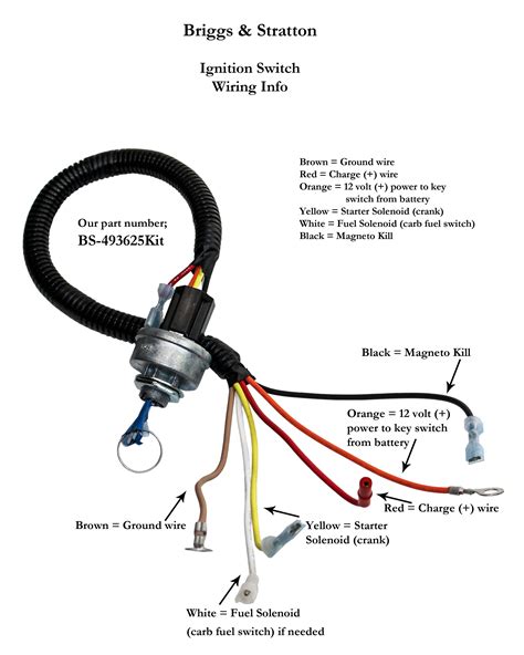 Briggs And Stratton 22 Hp <b>V</b> <b>Twin</b> Model 407577 <b>Wiring</b> <b>Diagram</b> Using A 5 Prong Switch. . Vanguard v twin wiring diagram